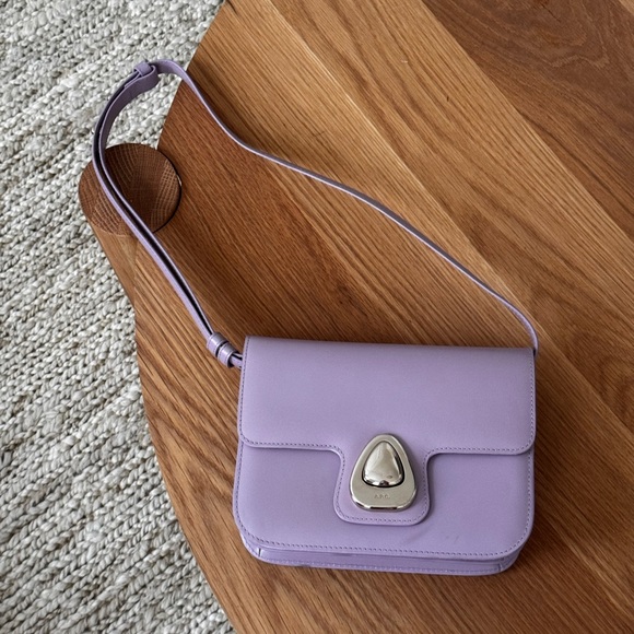 APC Lavender Shoulder Bag